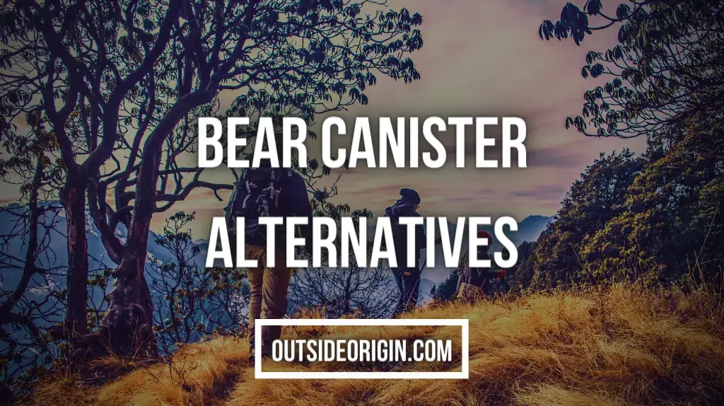 Bear Canister Alternatives