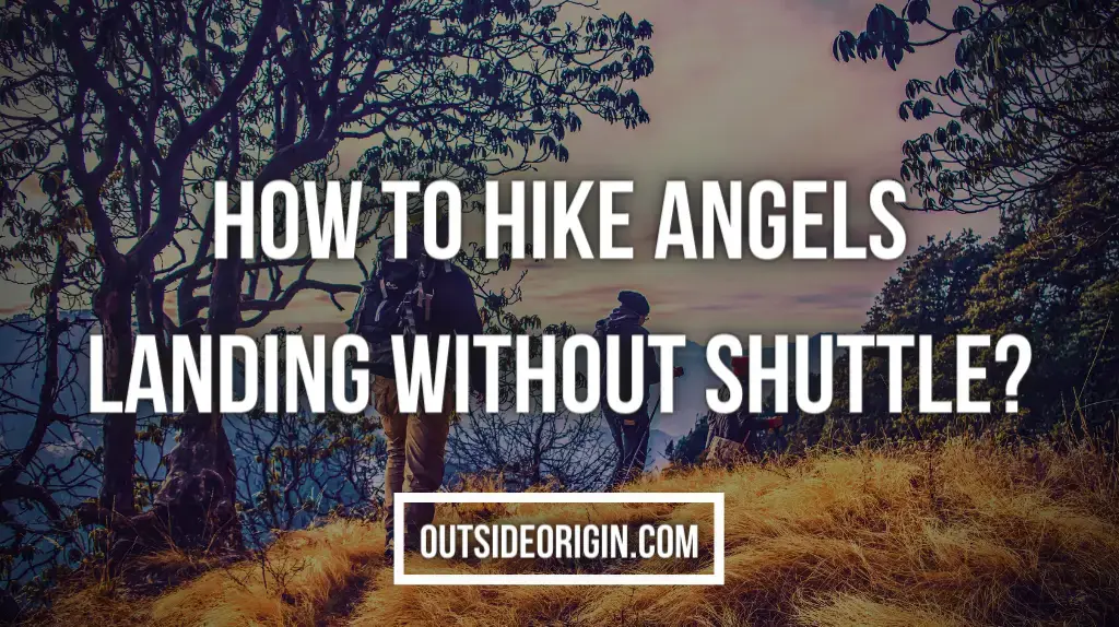 How To Hike Angels Landing Without Shuttle
