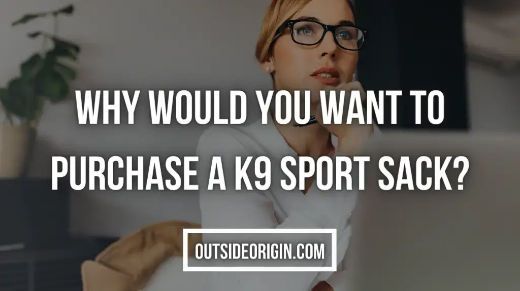 Why Would You Want To Purchase A K9 Sport Sack