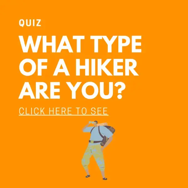 What Type Of A Hiker Are You Square Banner